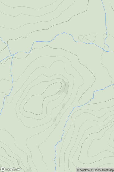 Thumbnail image for Knowle Hill [South West England] [SY209947] showing contour plot for surrounding peak